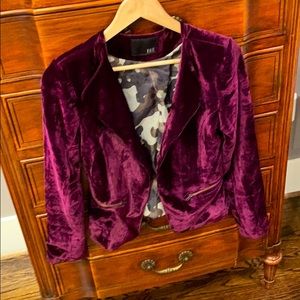 Velvet blazer